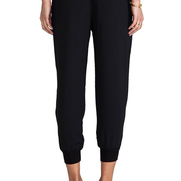Joie Mariner Black Caviar Jogger Pants | size medium - Picture 11 of 11
